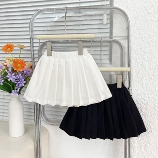 Chân Váy Bé Gái Dập Ly Sành Điệu Cho Bé CVXL01 BabyBoo - PiBo