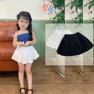 Chân Váy Xếp Ly Cho Bé Gái Đi Học Đi Chơi Cực Yêu -BabyBoo-PiBo-CVXL01
