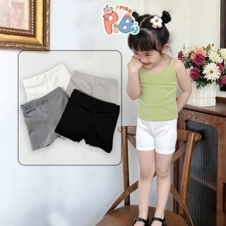 Quần Đùi Biker Ôm Ngắn Cho Bé Tôn Dáng, Dễ Phối Đồ, Quân Đùi Cho Bé -BabyBoo-PiBo-T2- QDBK
