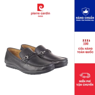 Giày lười Pierre Cardin Pháp chất liệu da bò cao cấp, đế cao su chống trượt, thoáng mát mồ hôi - 785 chính hãng