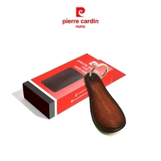 Muỗng xỏ giày, đón gót giày Pierre Cardin Pháp da thật, lõi thép không gỉ, giữ form giày, nhỏ gọn - 001