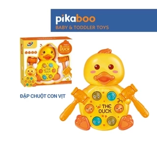 Đồ chơi đập chuột con vịt Pikaboo, giúp bé phát triển vận động tinh và rèn luyện khả năng phối hợp