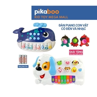 Đàn piano cho bé Pikaboo cao cấp, âm thanh chất lượng, đèn led sáng nhấp nháy, nhiều chế độ