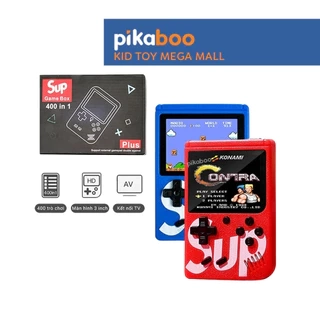 Máy game cầm tay 400 trò chơi kinh điển Pikaboo có kết nối TV màn hình sắc nét âm thanh sống động