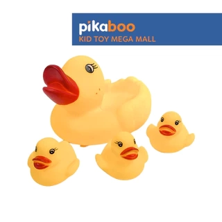 Đồ chơi chíp con vật thả bồn tắm cao cấp Pikaboo, hình con vật đáng yêu ngộ nghĩnh an toàn cho bé