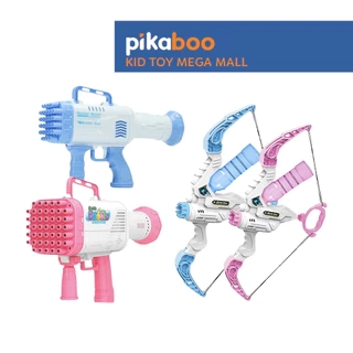 Đồ chơi tạo bong bóng và phun nước Pikaboo bong bóng ra đều màu đẹp mắt cho bé chơi vui nhộn