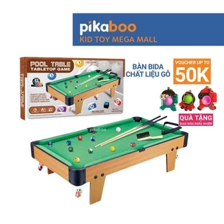 Đồ chơi thể thao bàn bi a Pikaboo mini cho bé chất cao cấp an toàn giúp bé vận động phát triển