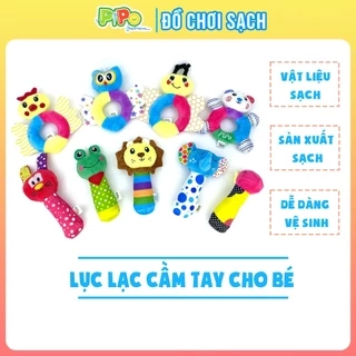 Lục lạc vải PiPoVietnam - Lục lạc cầm tay cho trẻ sơ sinh