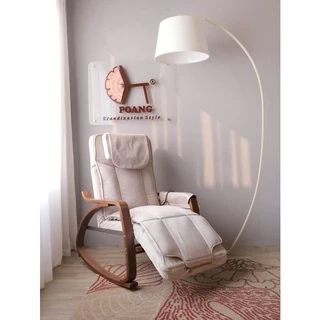 Ghế Poang massage plywood gỗ óc chó