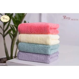 Combo 4 khăn mặt người lớn Poêmy (KT 29x45 )