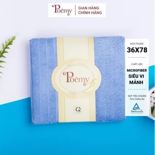 Khăn thể thao cao cấp Poêmy sọc gân KT(36x78)