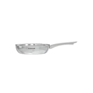 Chảo Inox không chống dính liền khối Sunhouse Healthy INxxM7E an toàn cho sức khoẻ