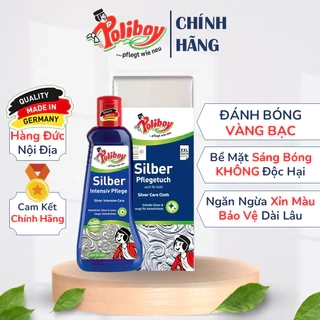 Kem Đánh Bóng Trang Sức Vàng Bạc POLIBOY Làm Sáng Bóng Bạc, Tẩy Xỉn Vàng Bạc, Làm Sáng Kim Loại Như Mới