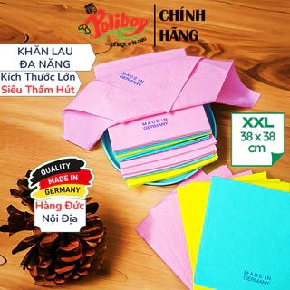 Set 6 Khăn Lau Bếp Đa Năng MEIKO Profissimo ĐỨC Khăn Lau Kính, Siêu Thấm Hút, Nhanh Khô, Dễ Giặt, Vải Không Dệt Lau Ô Tô