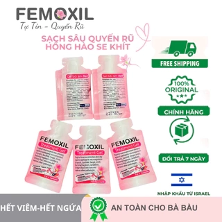 Gel bôi nấm ngứa vùng kín FEMOXIL, sạch sâu se khít, hồng hào tự nhiên nhập khẩp danpharm, gói 3g