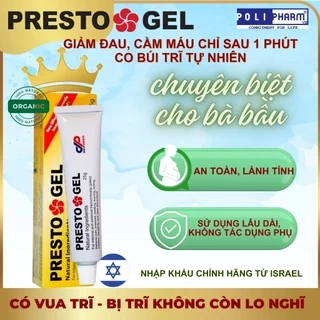 Gel bôi trĩ Presto Gel - Nhập khẩu Israel - Tuýp 25g