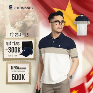 Áo polo nam ADEN vải cá sấu cotton interlock xuất xịn, nam tính, thanh lịch, sang trọng - POLOMANOR