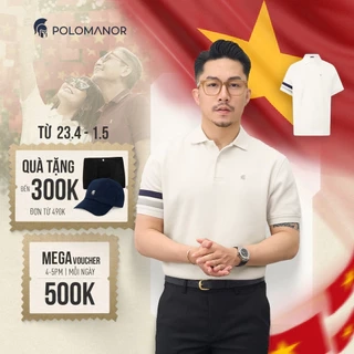 Áo polo nam cao cấp JAY, BST SÁNH ĐÔI, vải cá sấu cotton interlock, thanh lịch, sang trọng - POLOMANOR