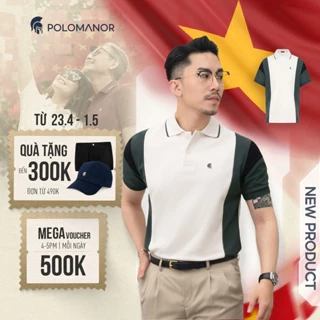 Áo polo nam cao cấp MUSA, chất liệu cá sấu interlock, thanh lịch sang trọng - POLOMANOR