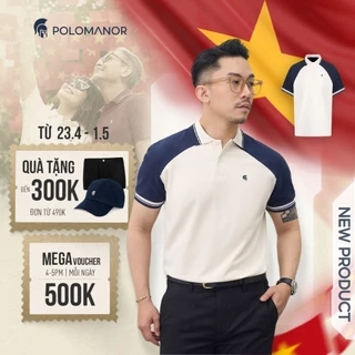 Áo polo nam cao cấp WILL, chất liệu mới CVC Diamond, thanh lịch sang trọng - POLOMANOR