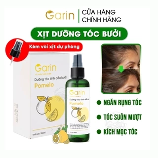 Chai tinh dầu bưởi xịt mọc tóc pomelo GARIN 100ml dưỡng tóc kích mọc tóc giảm rụng cho tóc dày hơn