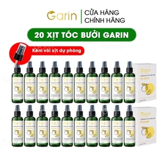 Combo 20 chai tinh dầu bưởi xịt kích mọc tóc pomelo Garin dưỡng tóc chắc khỏe giảm rụng làm dày