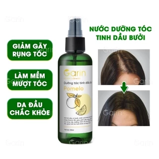 Tinh dầu bưởi kích mọc tóc pomelo Garin 100ml xịt dưỡng tóc chắc khỏe suôn mượt giảm rụng làm dày