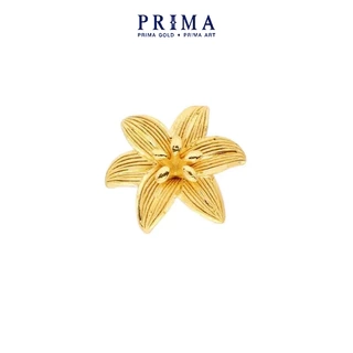 PRIMA Bông Tai  24K - Hoa Lily (Chuôi+ Chốt 18k) - ( 1 chiếc) - BST Mono Chic - 111E3541