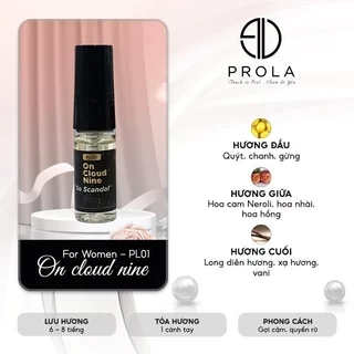 Nước Hoa Chính Hãng PROLA Mini Nam Nữ Thơm Lâu Nhẹ Nhàng Cuốn Hút 3 ml - 21 Mùi Hương