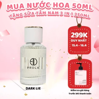 Nước hoa nữ 50ml chính hãng PROLA ngọt ngào quyến rũ phù hợp đi làm đi chơi - FL07 Dark Lie