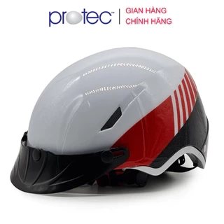 Mũ bảo hiểm thời trang siêu nhẹ Protec IM01, nặng chỉ 415g, mẫu mới, an toàn gấp bội