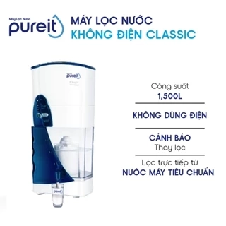 Máy lọc nước uống gia đình Pureit Classic 9L [BH 6 THÁNG]