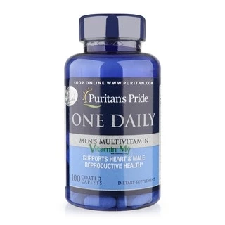 Vitamin & khoáng chất cho nam Puritan's Pride One Daily Men's Mutivitamin 100 viên