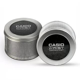 Hộp thiếc cứng casio đựng đồng hồ