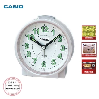 Đồng hồ để bàn Casio TQ-228-7DF báo thức ( 8.6 cm )