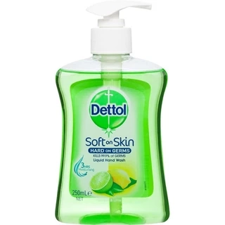 Nước rửa tay diệt khuẩn dettol liquid hand wash 250ml Healthy Care Extate Official Mall