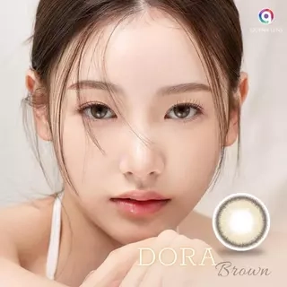 Kính áp tròng QUYNH LENS Dora Brown 0-8 độ