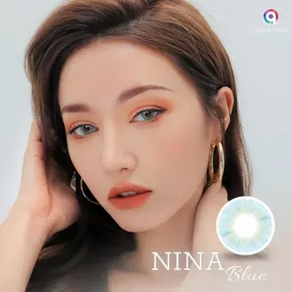 Kính áp tròng QUYNH LENS Nina Blue 0 độ