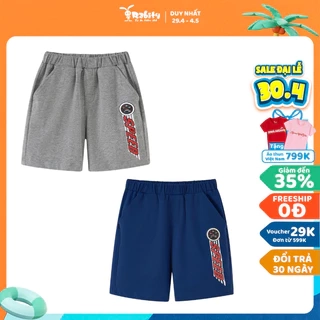 Quần short bé trai Rabity cotton co giãn thoáng mát 91074