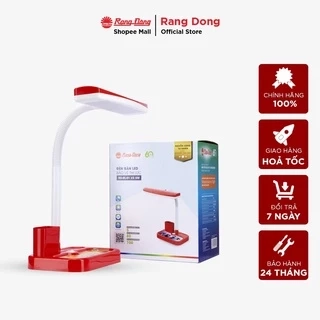 Đèn bàn Led bảo vệ thị lực chống cận có ống để bút công suất 5W Rạng Đông (Model: RD-RL-01.V2)