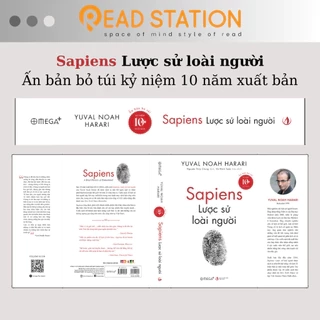 Sách: Sapiens Lược sử loài người (Ấn bản bỏ túi - Kỷ niệm 10 năm xuất bản) (Yuval Noah Harari - Omega Plus)