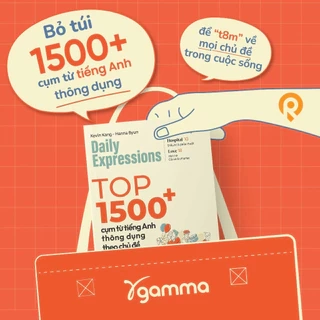 Sách Daily Expressions: Top 1500+ Cụm Từ Tiếng Anh Thông Dụng Theo Chủ Đề (Kevin Kang - Hanna Byun)