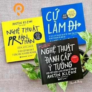 Sách: Nghệ Thuật PR Bản Thân + Nghệ Thuật Đánh Cắp Ý Tưởng + Cứ Làm Đi (Combo/Tùy Chọn 3 Cuốn)