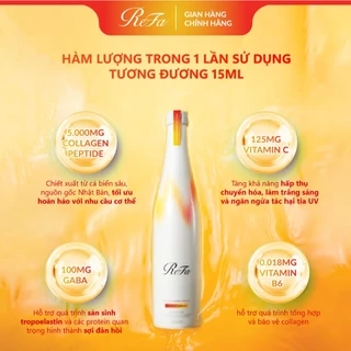 ReFa Collagen Enrich+ 480ml - Thực phẩm bảo vệ sức khỏe ReFa Collagen Enrich+