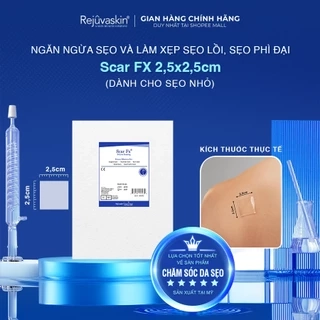 Miếng Dán Ngăn Ngừa Và Ép Sẹo Lồi / Phì Đại Rejuvaskin Scar Fx 3,75x7,5cm