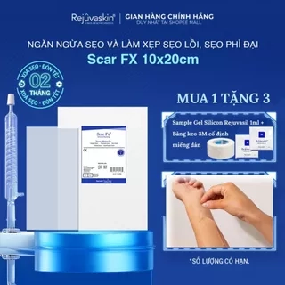 Miếng Dán Xẹp Sẹo Lồi / Phì Đại REJUVASKIN Scar FX 10x20cm