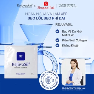 Sample Gel ngăn ngừa sẹo và làm xẹp sẹo lồi, sẹo phì đại REJUVASKIN Rejuvasil 1ml
