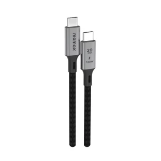 Cáp sạc Nhanh Momax Elite 100W USB-C USB3.2 Gen 2X2 20Gbps cable 1m
