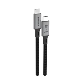 Cáp sạc Nhanh Momax Elite 240W USB-C USB4 40Gbps cable 1m