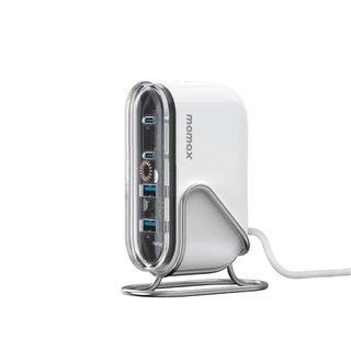 Củ sạc Nhanh Momax 1-Charge Flow 35W 2-Port Charger (CN) (White)